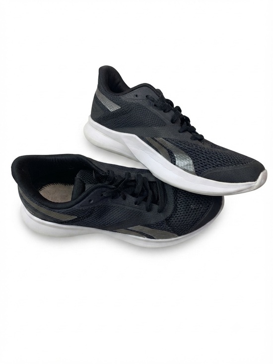 Reebok Shoes - Reebok Black White Athletic Running Shoes Sneakers Size 8